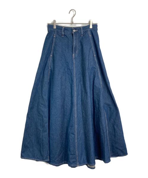 LEVI'S（リーバイス）LEVI'S (リーバイス) デニムスカート ダークインディゴ サイズ:W24の古着・服飾アイテム