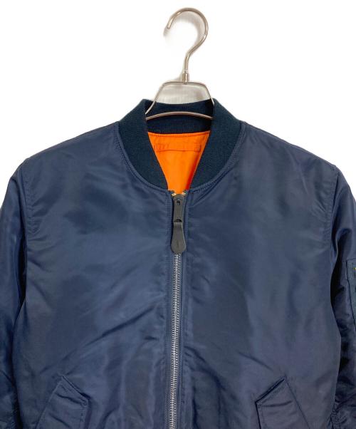 ALPHA（アルファ）ALPHA (アルファ) フライトジャケット ネイビー サイズ:Sの古着・服飾アイテム