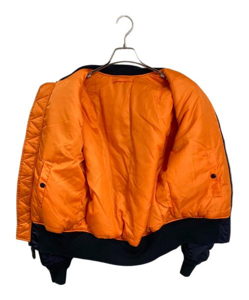 ALPHA（アルファ）ALPHA (アルファ) フライトジャケット ネイビー サイズ:Sの古着・服飾アイテム