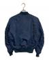 ALPHA (アルファ) フライトジャケット ネイビー サイズ:S：7000円