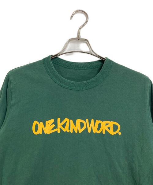 sacai（サカイ）sacai (サカイ) 23SSONE KIND WORD Print LSV T-Shirts グリーン サイズ:4の古着・服飾アイテム