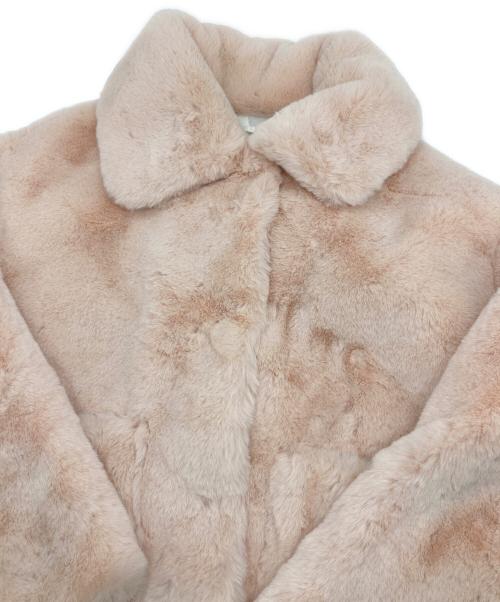 Jakke（ジャッキー）Jakke (ジャッキー) TRACIエコファージャケット ピンク サイズ:Sの古着・服飾アイテム