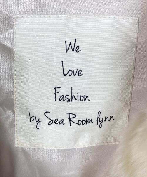 Sea Room lynn（シールームリン）Sea Room lynn (シールームリン) エコファーカウコート ベージュ×ブラウン サイズ:FREEの古着・服飾アイテム
