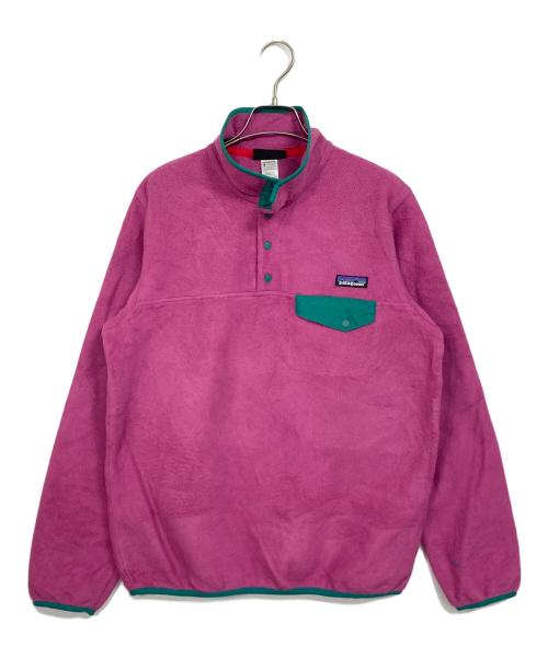 Patagonia（パタゴニア）Patagonia (パタゴニア) シンチラスナップTプルオーバー ピンク サイズ:レディース規格Mの古着・服飾アイテム