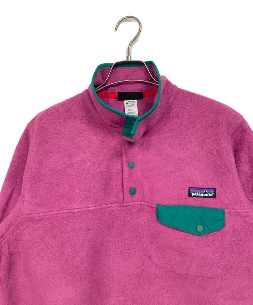 Patagonia（パタゴニア）Patagonia (パタゴニア) シンチラスナップTプルオーバー ピンク サイズ:レディース規格Mの古着・服飾アイテム