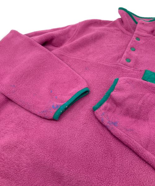 Patagonia（パタゴニア）Patagonia (パタゴニア) シンチラスナップTプルオーバー ピンク サイズ:レディース規格Mの古着・服飾アイテム