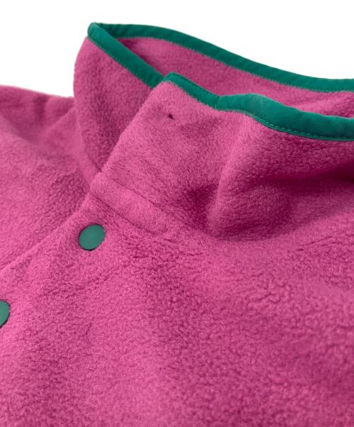 Patagonia（パタゴニア）Patagonia (パタゴニア) シンチラスナップTプルオーバー ピンク サイズ:レディース規格Mの古着・服飾アイテム