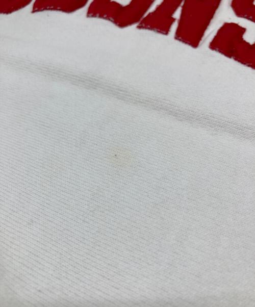 Champion（チャンピオン）Champion (チャンピオン) リバースウィーブスウェット　刺繍タグ ベージュ サイズ:Lの古着・服飾アイテム