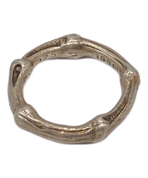 TIFFANY & Co.（ティファニー アンド コー）Tiffany & Co. (ティファニー アンド コー) バンブーリング　 5.8ｇ　925 シルバー サイズ:13号の古着・服飾アイテム