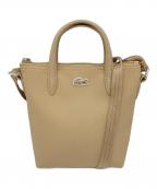 LACOSTEラコステ）の古着「ショルダーバッグ」｜ベージュ