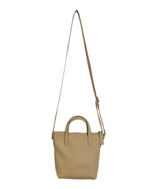 LACOSTE（ラコステ）LACOSTE (ラコステ) ショルダーバッグ ベージュ サイズ:実寸参照の古着・服飾アイテム