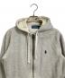 POLO RALPH LAUREN (ポロ・ラルフローレン) 裏サーマルジップパーカー グレー サイズ:S：7000円
