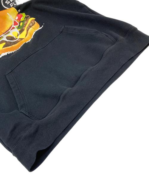 stussy（ステューシー）stussy (ステューシー) プルオーバーパーカー　グラフックパーカー　klyons ブラック サイズ:Mの古着・服飾アイテム