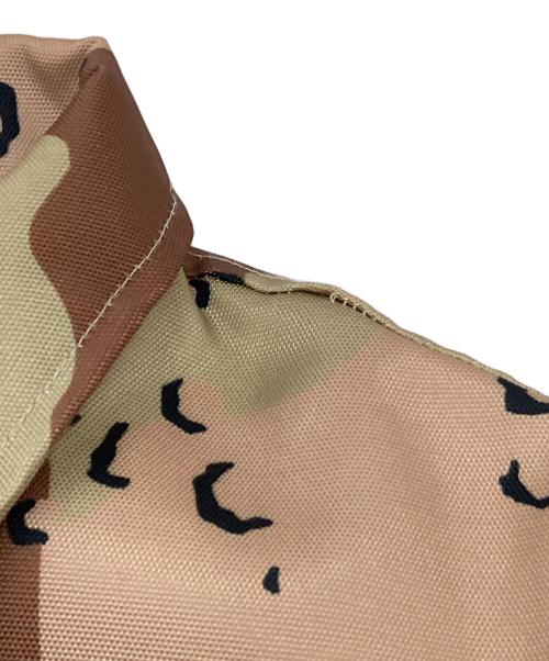 stussy（ステューシー）stussy (ステューシー) コーチジャケット　 ブラウン×グリーン サイズ:Sの古着・服飾アイテム