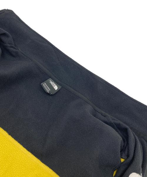 THE NORTH FACE（ザ ノース フェイス）THE NORTH FACE (ザ ノース フェイス) フリースジャケット イエロー×ブラック サイズ:Sの古着・服飾アイテム