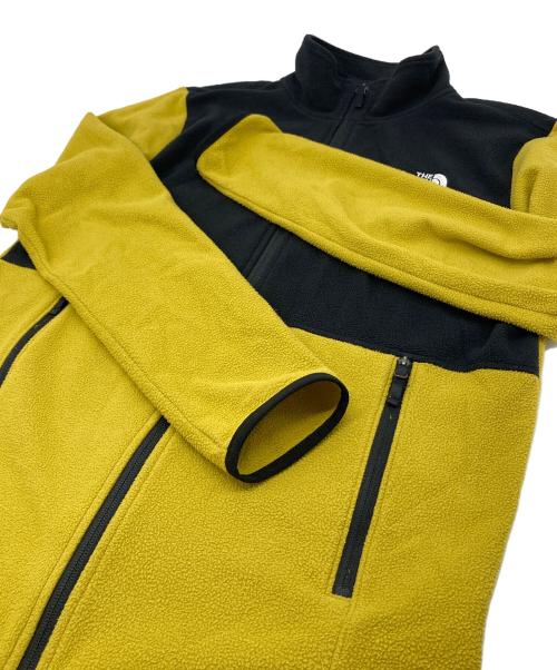 THE NORTH FACE（ザ ノース フェイス）THE NORTH FACE (ザ ノース フェイス) フリースジャケット イエロー×ブラック サイズ:Sの古着・服飾アイテム