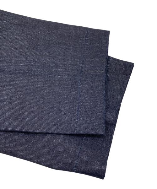 BON BON（ボンボン）BON BON (ボンボン) ワイドタックデニムパンツ インディゴ サイズ:Sの古着・服飾アイテム