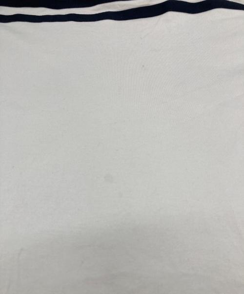 Y-3（ワイスリー）Y-3 (ワイスリー) ボーダーラインTシャツ カットソー ベージュ サイズ:Lの古着・服飾アイテム
