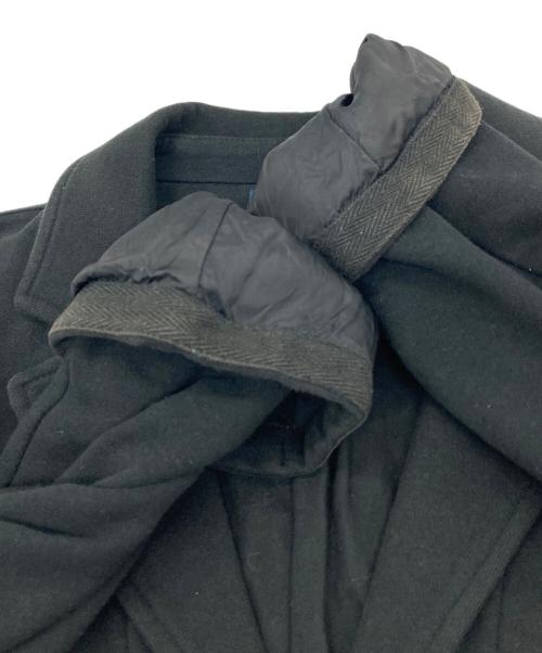 POLO RALPH LAUREN（ポロ・ラルフローレン）POLO RALPH LAUREN (ポロ・ラルフローレン) スウェットテーラードジャケット　アクリル混 ブラック サイズ:Mの古着・服飾アイテム