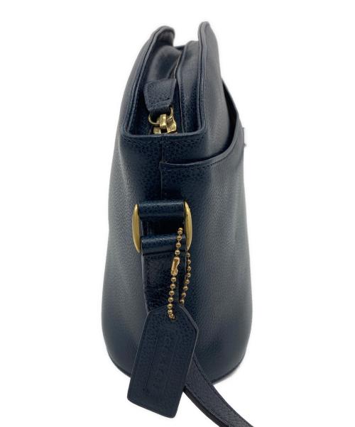 COACH（コーチ）COACH (コーチ) ショルダーバッグ　レザーバッグ ネイビー サイズ:実寸参照の古着・服飾アイテム