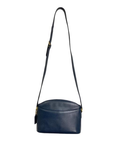 COACH（コーチ）COACH (コーチ) ショルダーバッグ　レザーバッグ ネイビー サイズ:実寸参照の古着・服飾アイテム