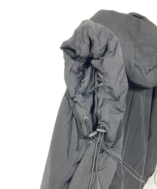 stola.（ストラ）stola. (ストラ) 中綿入りフードポンチョ ブラック サイズ:38 未使用品の古着・服飾アイテム