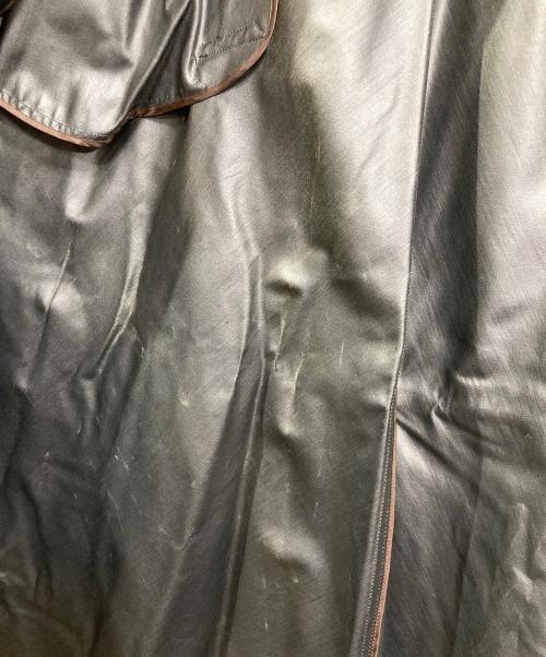 Jean Paul GAULTIER CLASSIQUE（ジャンポールゴルチエクラシック）Jean Paul GAULTIER CLASSIQUE (ジャンポールゴルチエクラシック) ウールナイロン  トレンチコート　エポレットコート ブラック サイズ:40の古着・服飾アイテム