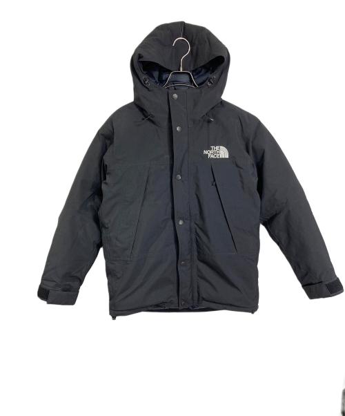 THE NORTH FACE（ザ ノース フェイス）THE NORTH FACE (ザ ノース フェイス) マウンテンダウンジャケット　ブラック　GORE-TEX PERTEX ブラック サイズ:Mの古着・服飾アイテム