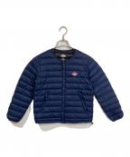 DANTONダントン）の古着「Crew Neck Inner Down Jacket」｜ネイビー