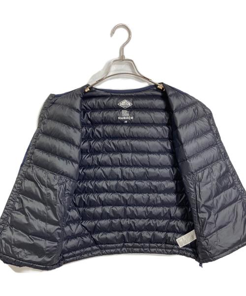 DANTON（ダントン）DANTON (ダントン) Crew Neck Inner Down Jacket ネイビー サイズ:38の古着・服飾アイテム