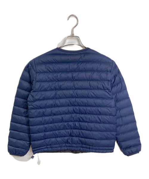 DANTON（ダントン）DANTON (ダントン) Crew Neck Inner Down Jacket ネイビー サイズ:38の古着・服飾アイテム