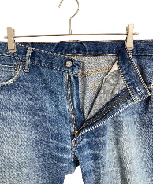 LEVI'S（リーバイス）LEVI'S (リーバイス) BROOKS BROTHERS (ブルックスブラザーズ) USA製505デニムパンツ　アメリカ製　革パッチ　ジッパーフライ インディゴ サイズ:W36 L34の古着・服飾アイテム