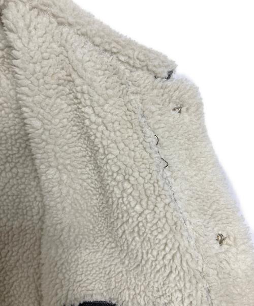 LEVI'S（リーバイス）LEVI'S (リーバイス) デニムランチジャケット　ブラックデニム　裏地ボア　袖裏キルティング グレー サイズ:Lの古着・服飾アイテム