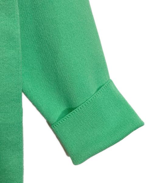 LOUNIE（ルーニー）LOUNIE (ルーニー) ハンドウォッシャブルニットワンピース 黄緑 サイズ:実寸参照 未使用品の古着・服飾アイテム