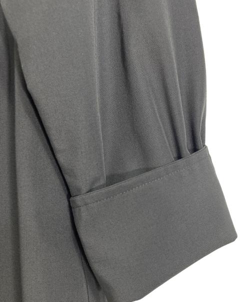 LOUNIE（ルーニー）LOUNIE (ルーニー) ボウタイブラウス　長袖ブラウス　 グレー サイズ:38 未使用品の古着・服飾アイテム