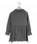 LOUNIE (ルーニー) ボウタイブラウス　長袖ブラウス　 グレー サイズ:38 未使用品：7000円