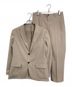 UNITED ARROWSユナイテッドアローズ）の古着「ミノテック シングル 2ボタンジャケット  セットアップスーツ」｜ベージュ