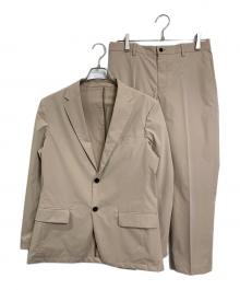 UNITED ARROWS（ユナイテッドアローズ）の古着「ミノテック シングル 2ボタンジャケット  セットアップスーツ」｜ベージュ