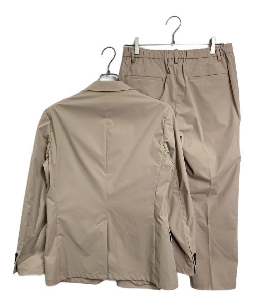 UNITED ARROWS（ユナイテッドアローズ）UNITED ARROWS (ユナイテッドアローズ) ミノテック シングル 2ボタンジャケット  セットアップスーツ ベージュ サイズ:Lの古着・服飾アイテム