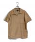 A.P.C.（アーペーセー）の古着「ポロシャツ　パイルシャツ」｜ベージュ