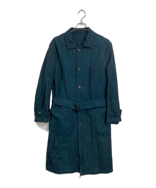 TEGE UNITED ARROWS（テゲ ユナイテッドアローズ）TEGE UNITED ARROWS (テゲ ユナイテッドアローズ) トレンチコート　ロングコート グリーン サイズ:Lの古着・服飾アイテム