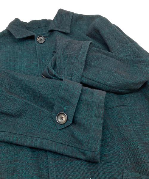 TEGE UNITED ARROWS（テゲ ユナイテッドアローズ）TEGE UNITED ARROWS (テゲ ユナイテッドアローズ) トレンチコート　ロングコート グリーン サイズ:Lの古着・服飾アイテム