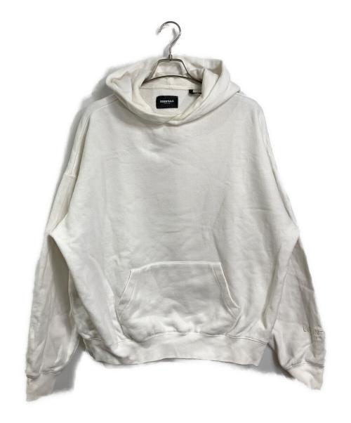 FOG ESSENTIALS（フィアオブゴッド エッセンシャル）FOG ESSENTIALS (フィアオブゴッド エッセンシャル) プルオーバーパーカー　フーディ ホワイト サイズ:Mの古着・服飾アイテム