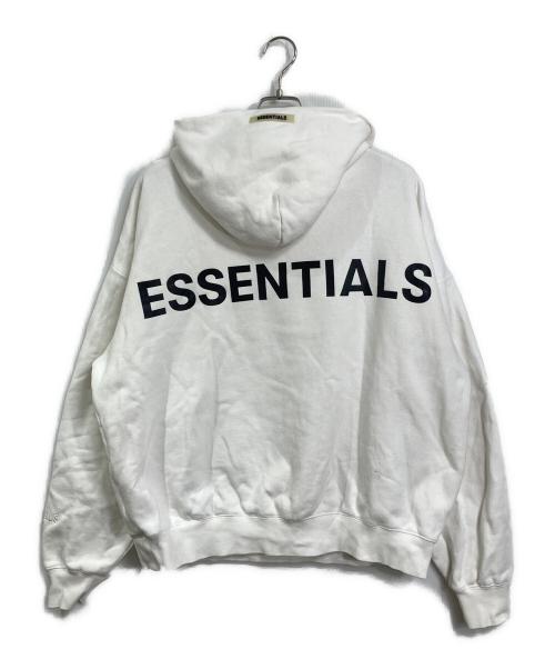 FOG ESSENTIALS（フィアオブゴッド エッセンシャル）FOG ESSENTIALS (フィアオブゴッド エッセンシャル) プルオーバーパーカー　フーディ ホワイト サイズ:Mの古着・服飾アイテム