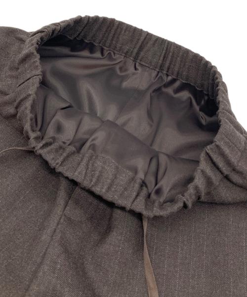 UNTITLED（アンタイトル）UNTITLED (アンタイトル) ソフトフラノワイドパンツ　日本製 ブラウン サイズ:1 未使用品の古着・服飾アイテム