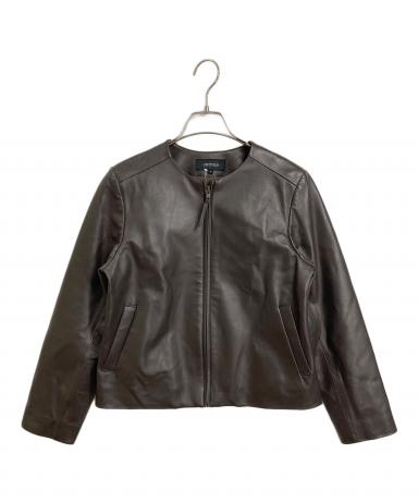 中古・古着通販】UNTITLED (アンタイトル) ラムレザージャケット ノー