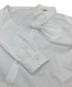 中古・古着 AURALEE (オーラリー) WASHED FINX TWILL SHIRT　ウォッシュドフィンクスツイルシャツ ホワイト サイズ:1 未使用品：23000円