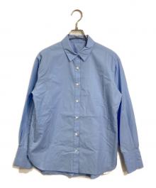 UNTITLED（アンタイトル）の古着「ウォッシャブルリッチベーシックシャツ」｜サックスブルー