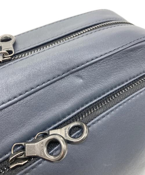 Joya（ジョーヤ）joya (ジョーヤ) レザーショルダーバッグ ネイビー サイズ:実寸参照の古着・服飾アイテム