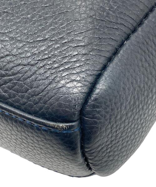 Murad（ミュラド）Murad (ミュラド) 2wayレザーバッグ　ショルダーバッグ　ビジネスバッグ ネイビー サイズ:実寸参照の古着・服飾アイテム